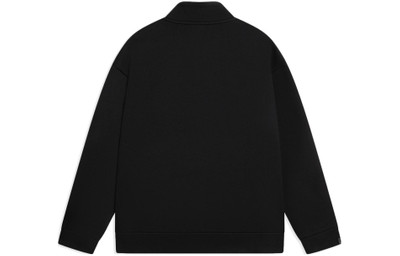 Li-Ning Li-Ning Way Of Wade Logo Full Zip Fleece Jacket 'Black' AWDSC47-1 outlook