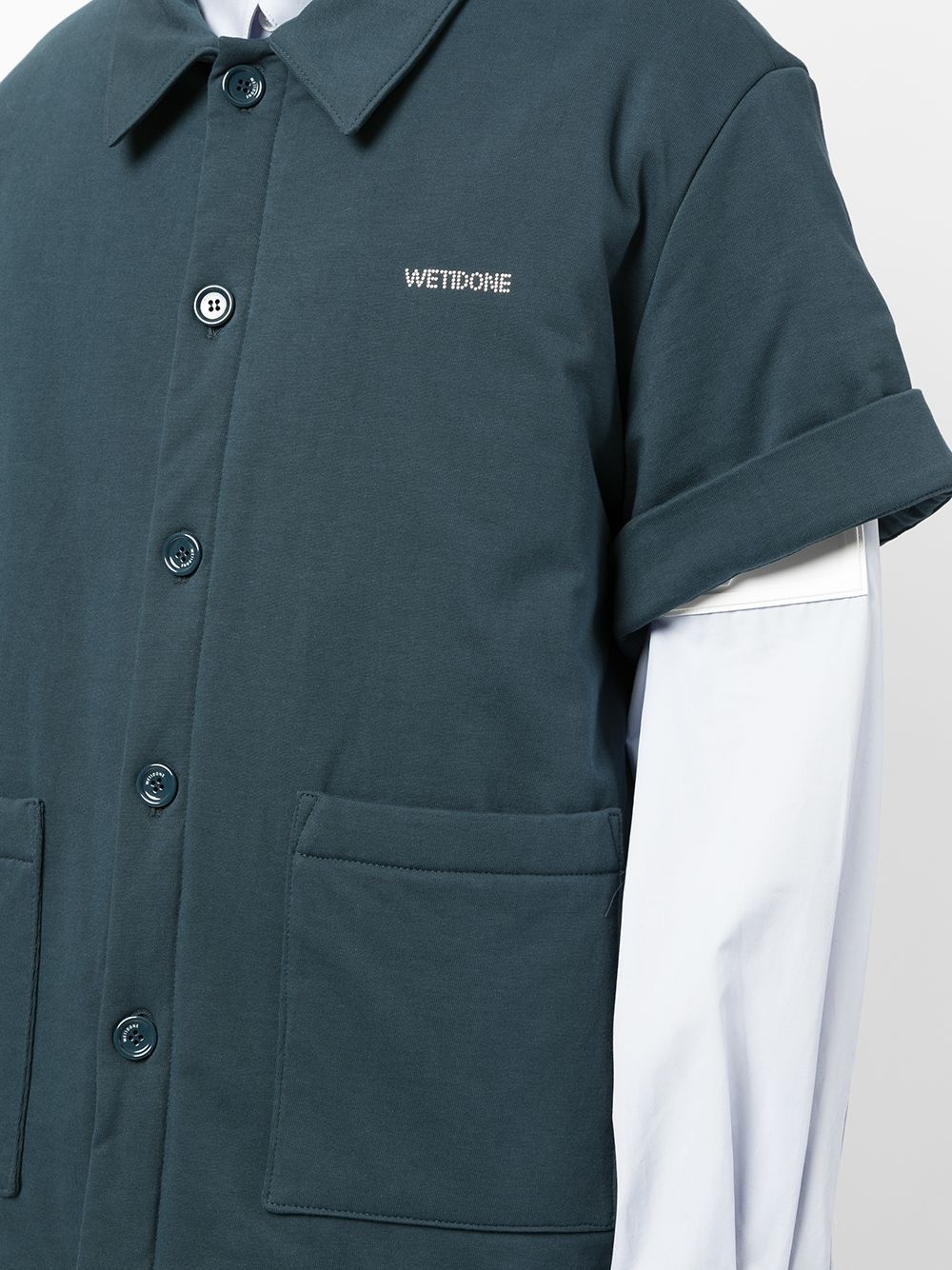 short-sleeve overshirt - 5