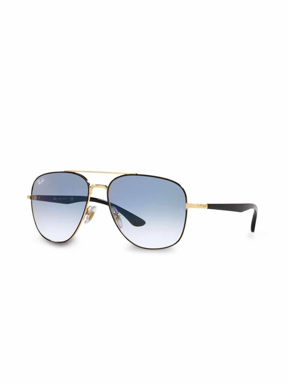 square-frame aviator sunglasses - 2