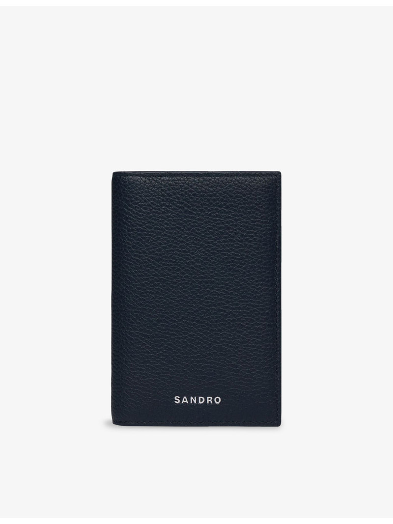Grained Leather Card Holder 1
