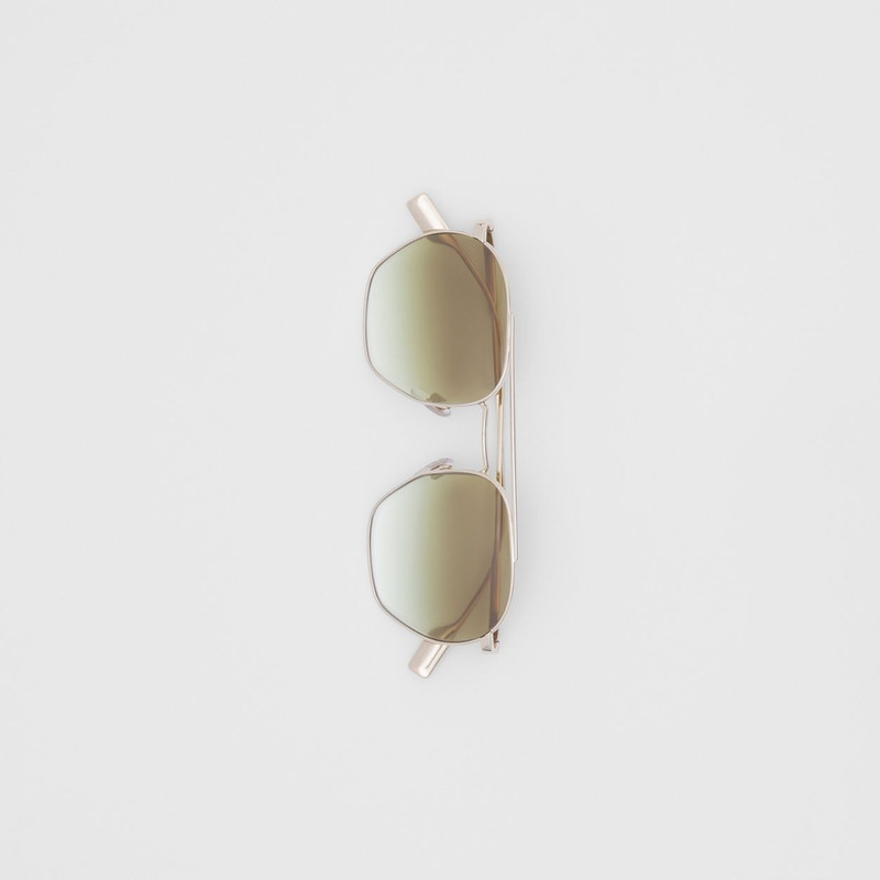 Geometric Frame Sunglasses 4
