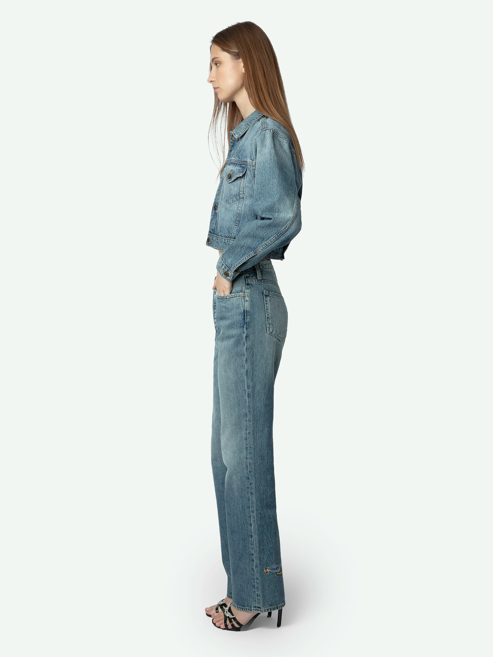 Aretha Cropped Jacket - 4