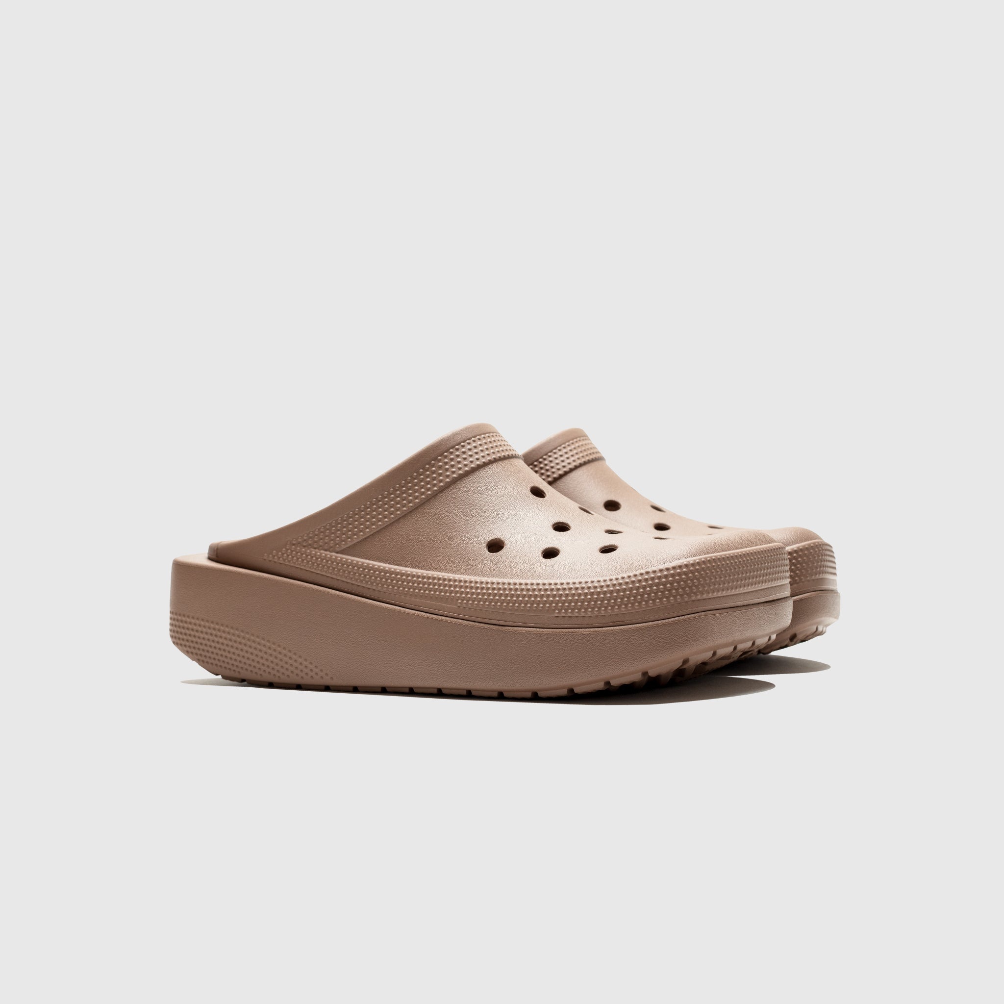 CLASSIC BLUNT TOE CLOG "LATTE" - 2