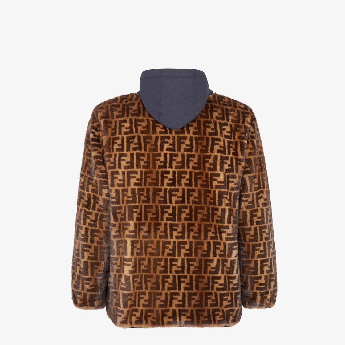 FF mink and nylon FENDI x K-Way® jacket - 2