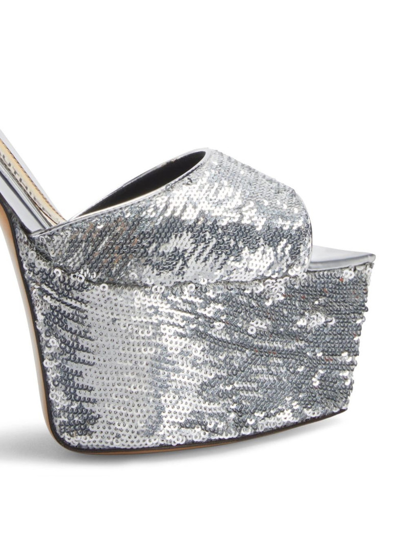 160mm sequin-embellished 샌들 4