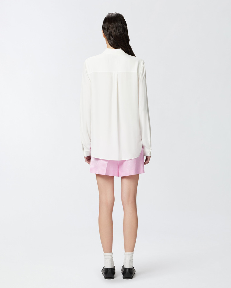 SHIRT IN SILK-BLEND CREPE DE CHINE 5