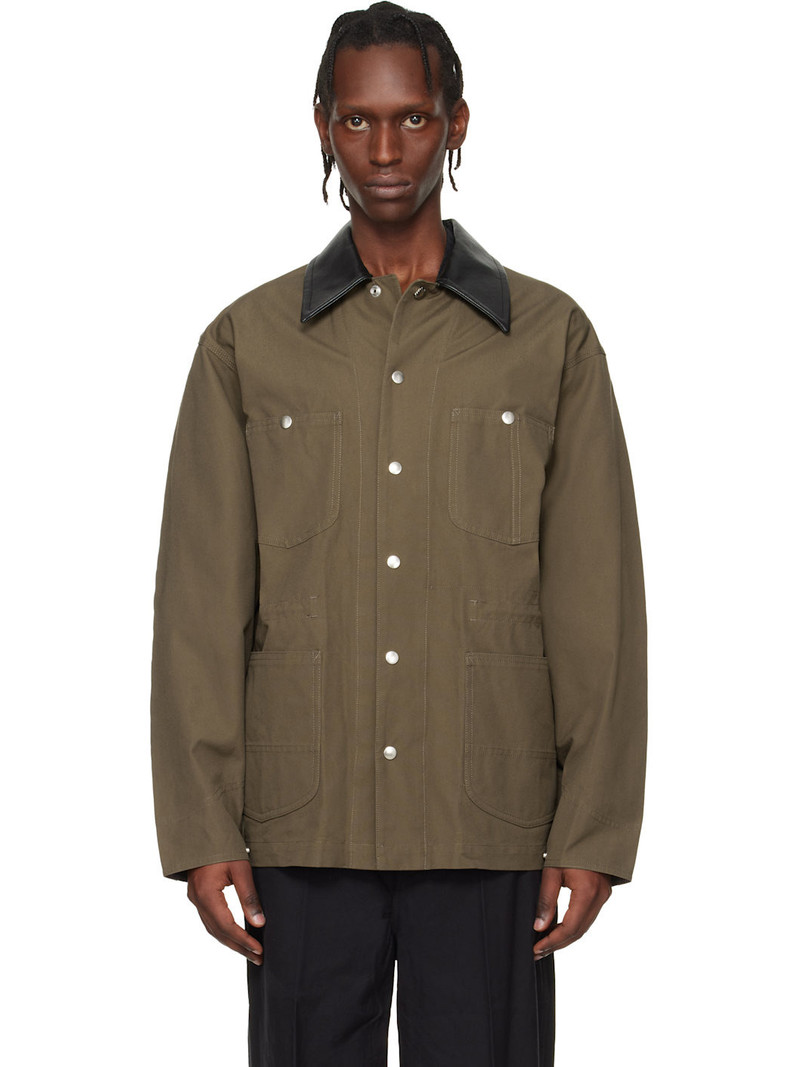 Khaki Canvas Jacket 1