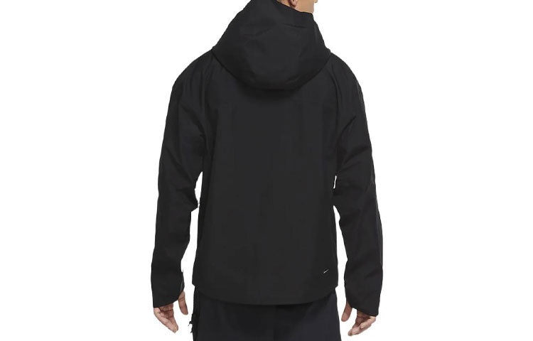 Nike ACG Gore-tex Misery Ridge Solid Color Zipper Hooded Jacket Black CV0635-010 - 2