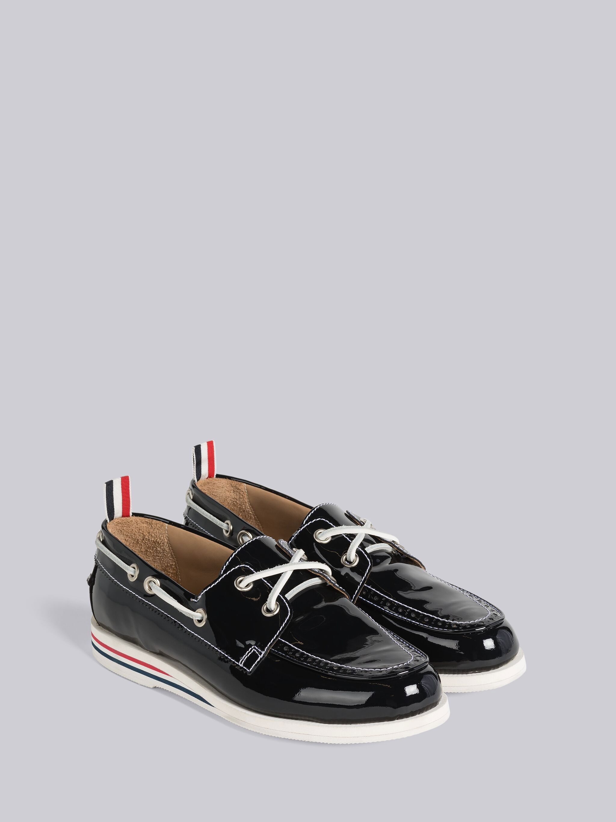 Soft Patent Micro Sole Boat Shoe - 3