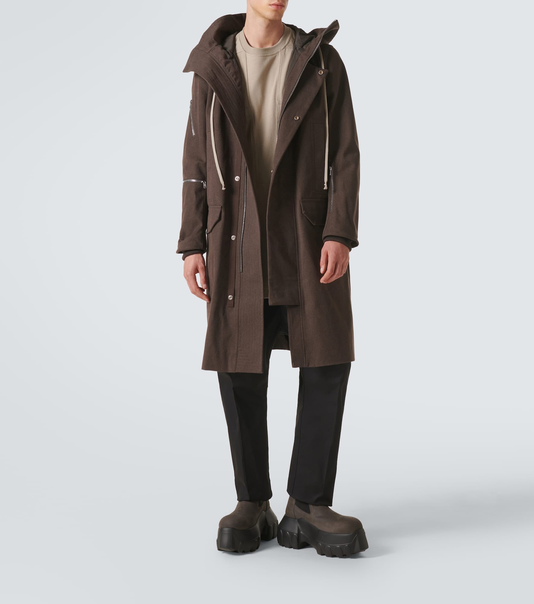 Oversized cotton coat - 2