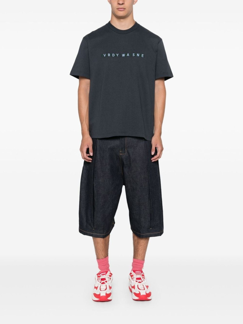 SUNNEI logo-embroidered T-shirt outlook