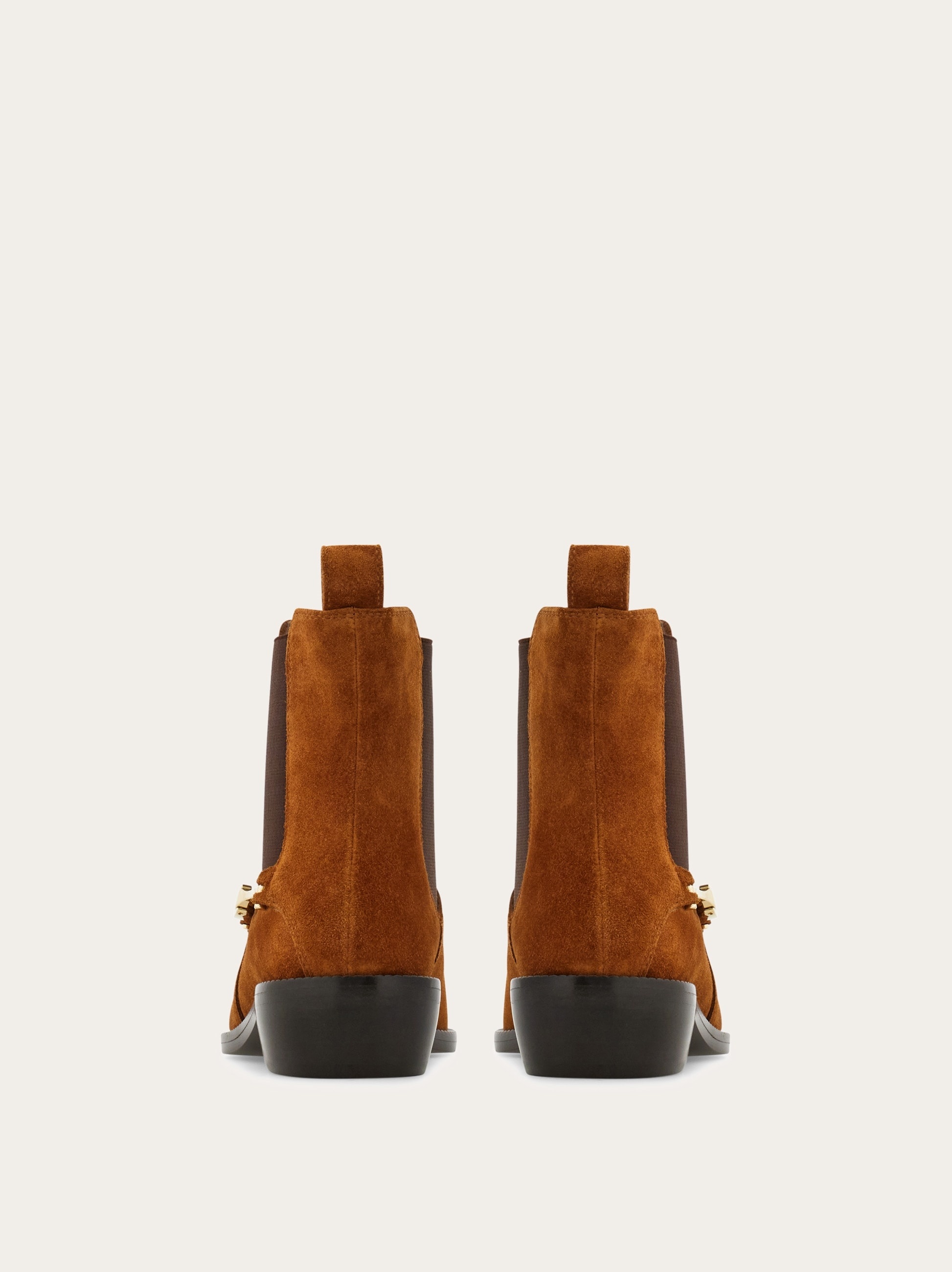 F buckle Chelsea boot - 4