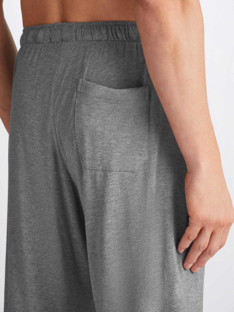 Men's Lounge Shorts Marlowe Micro Modal Stretch Charcoal - 6