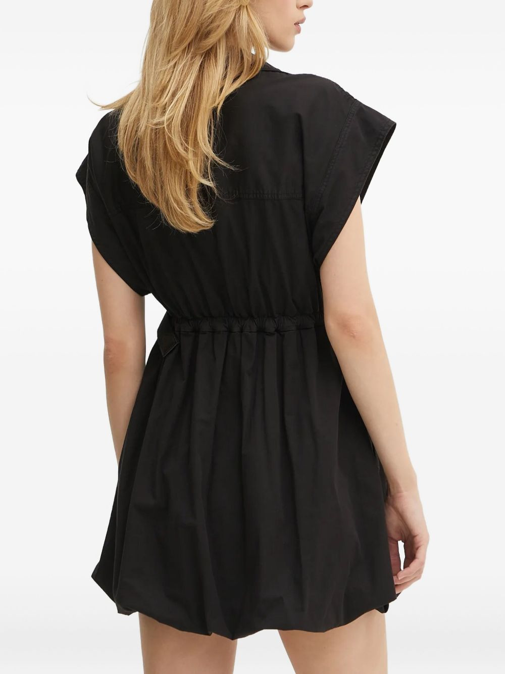 belted wrap mini dress - 3