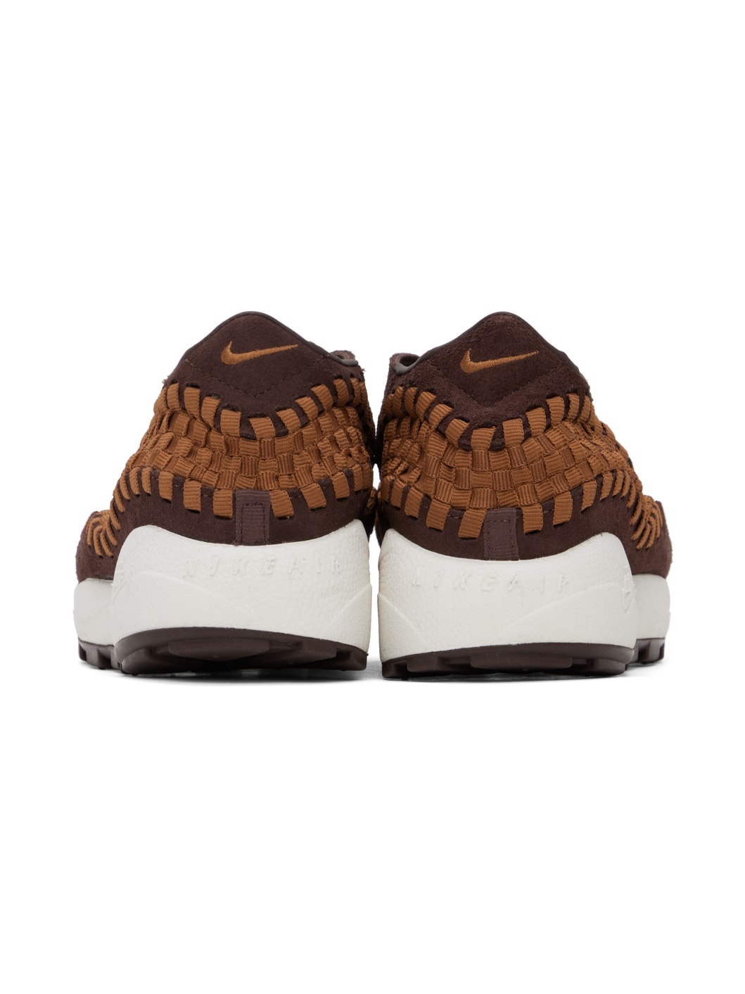 Brown Air Footscape Woven Sneakers - 2