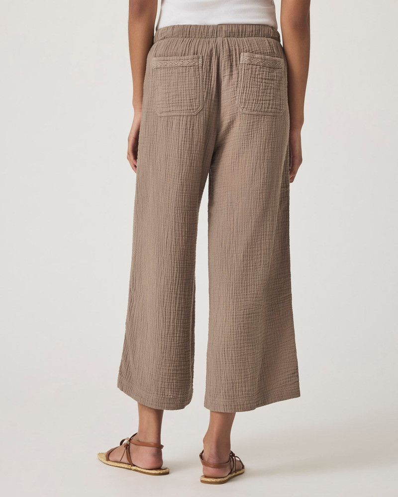 Kit Gauze Crochet Palazzo Pant 6