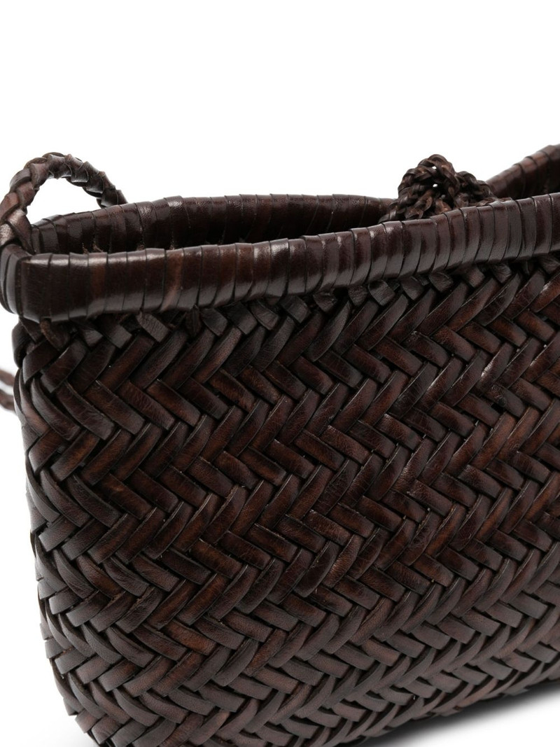small Grace leather basket bag 4