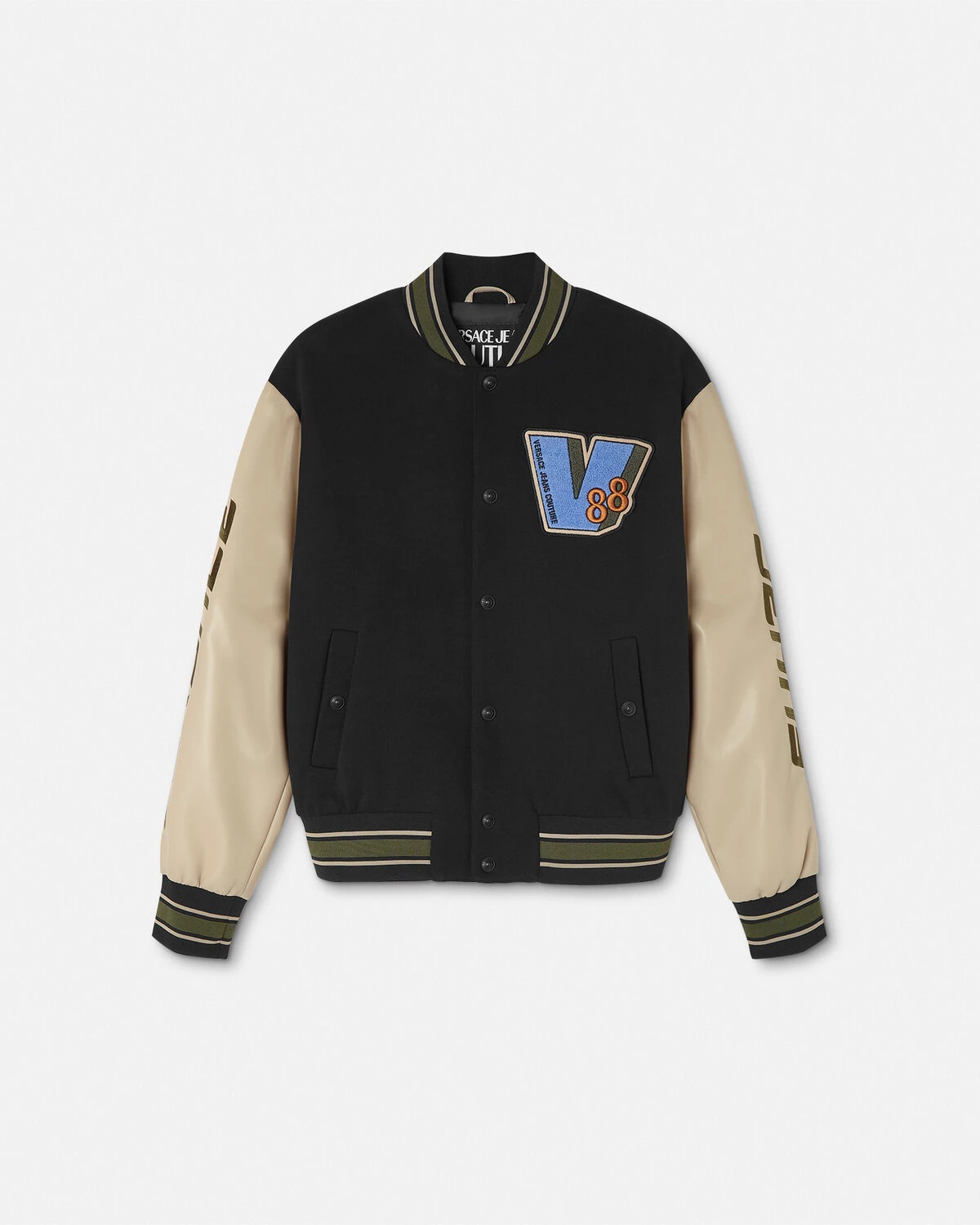 Logo Patch Bomber Jacket - 1