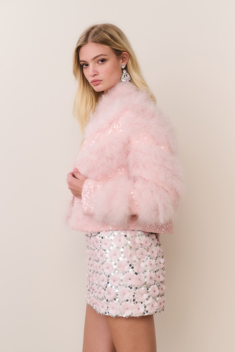 Curran Feather & Sequin Jacket 5