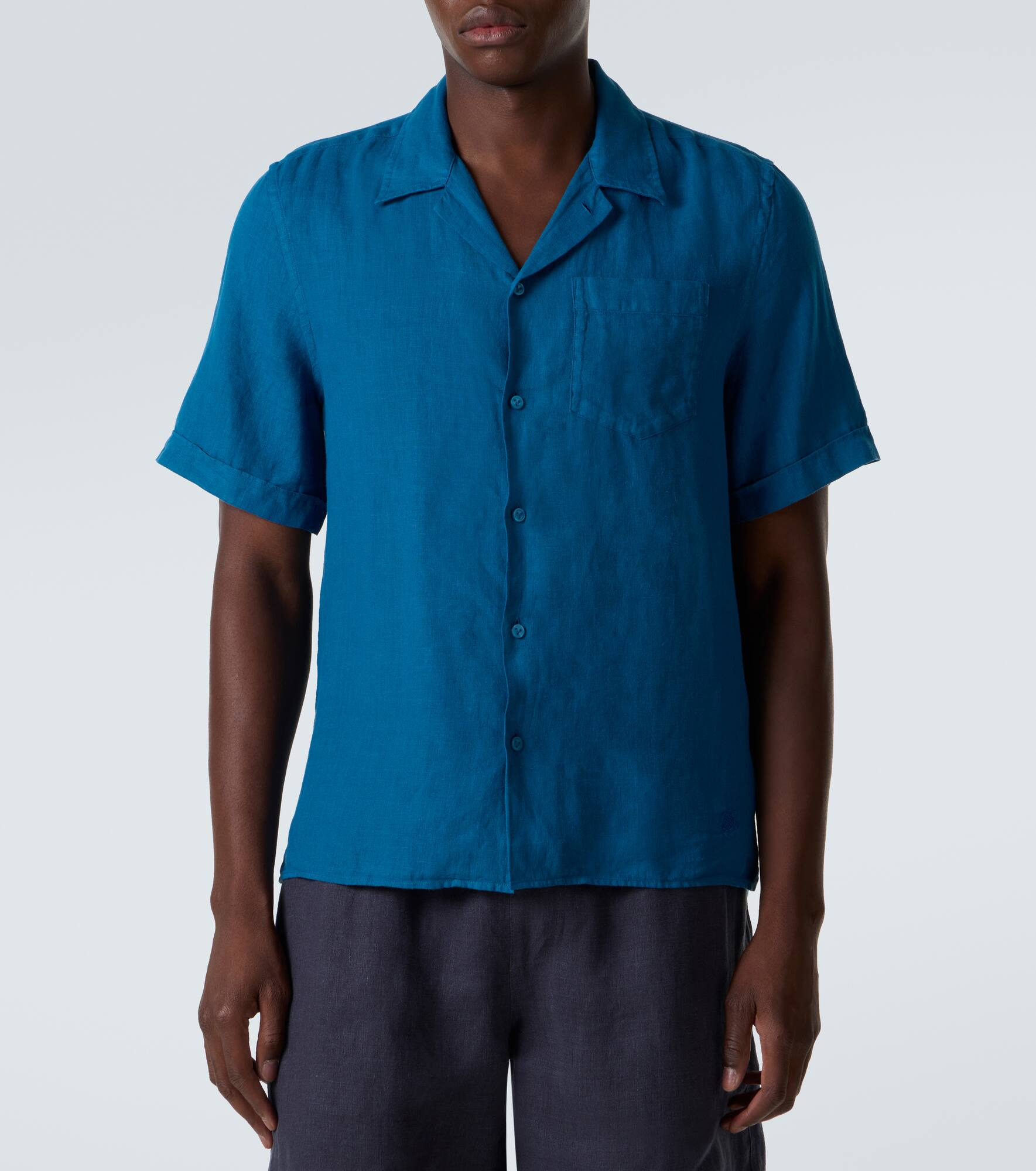 Charli linen bowling shirt - 3