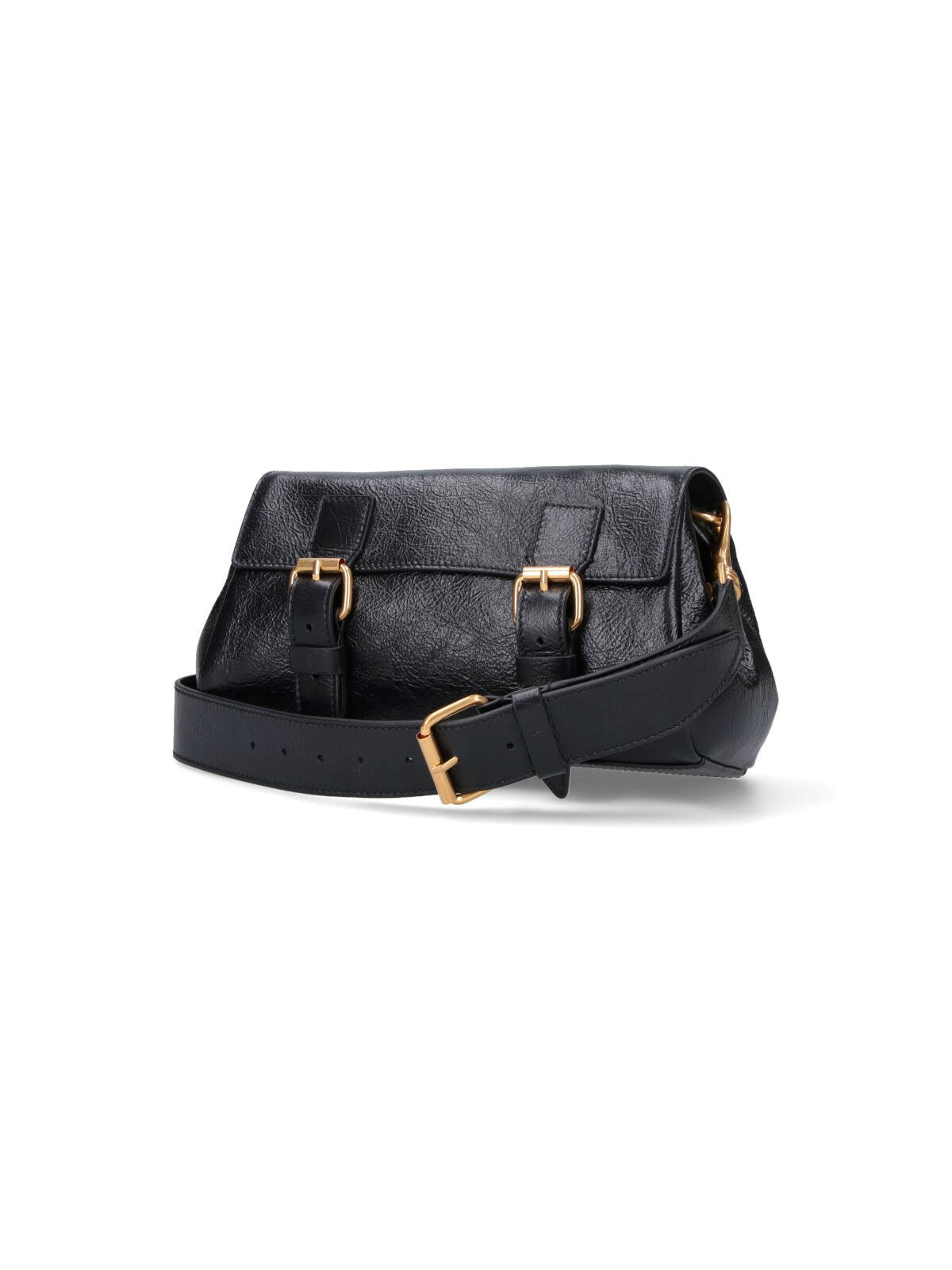 LEATHER SHOULDER BAG - 2