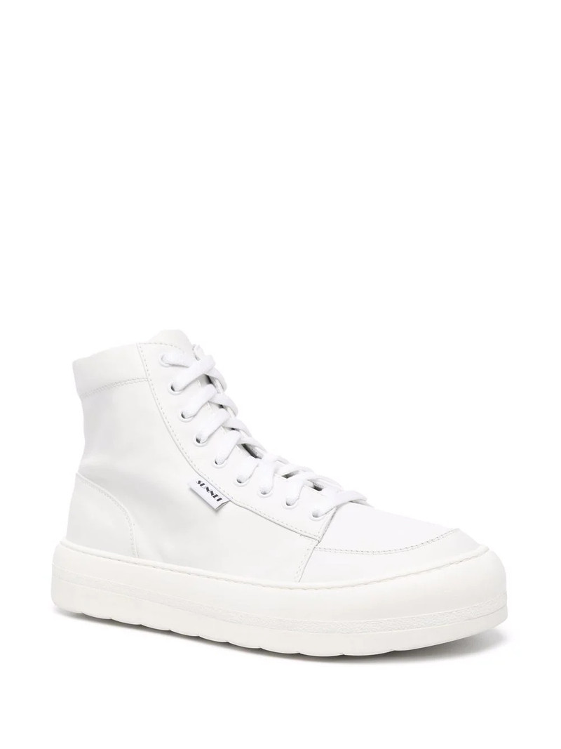 SUNNEI Dreamy high-top canvas sneakers outlook