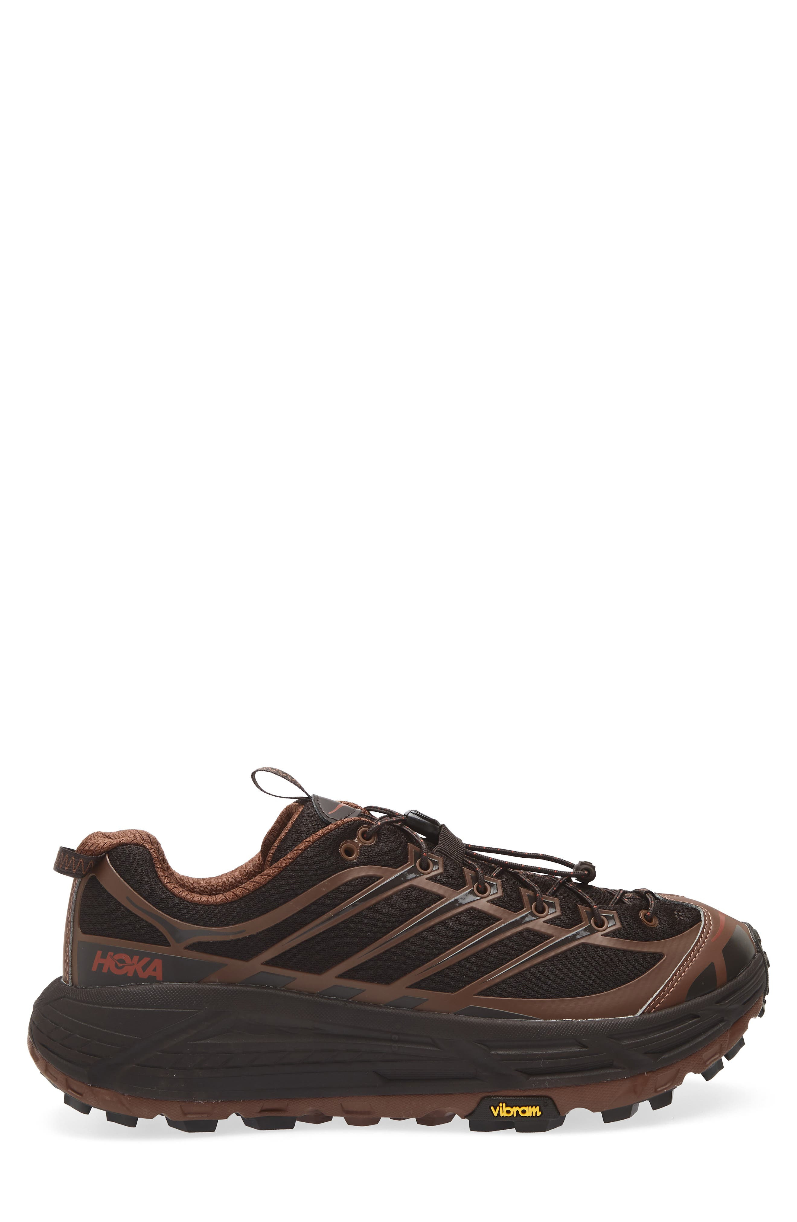 HOKA Mafate Three2 Sneaker in Cast Iron /Mineral Brown at Nordstrom - 3