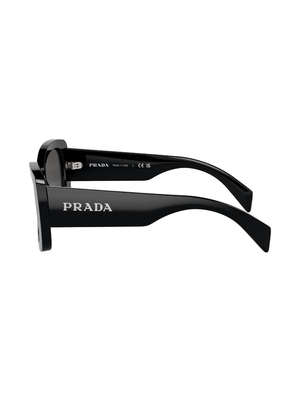logo-lettering square sunglasses - 3