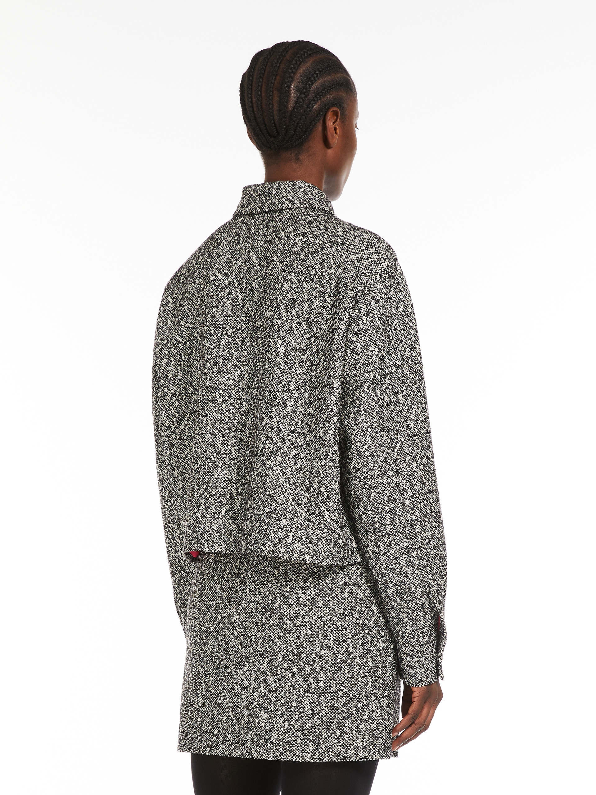 DEMIEN Boxy jacket in wool tweed - 4