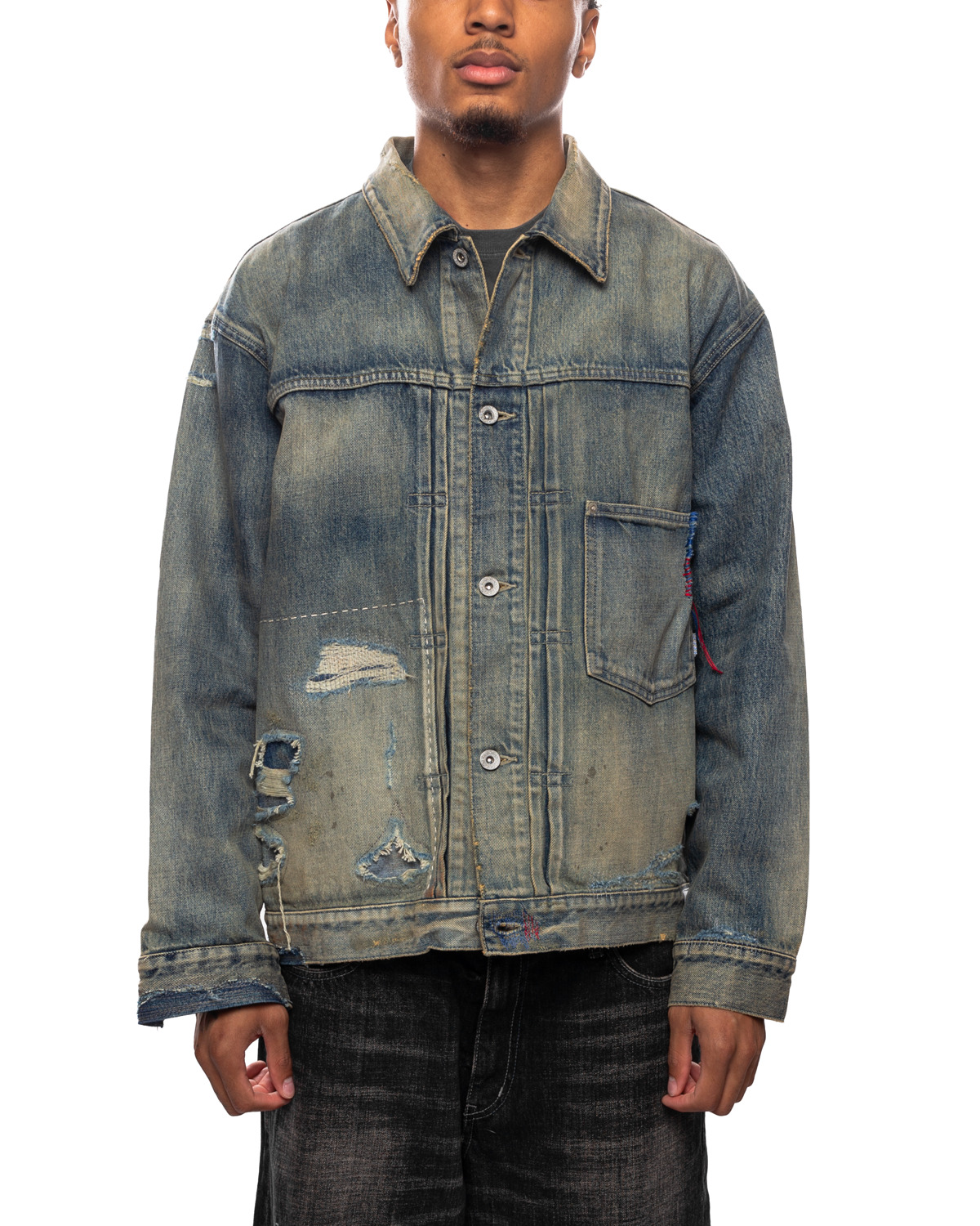 新品 24AW NEIGHBORHOOD SAVAGE DENIM TYPE-1 NEIGHBORHOOD - Savage Denim Type-1 Jacket Mod | HBX
