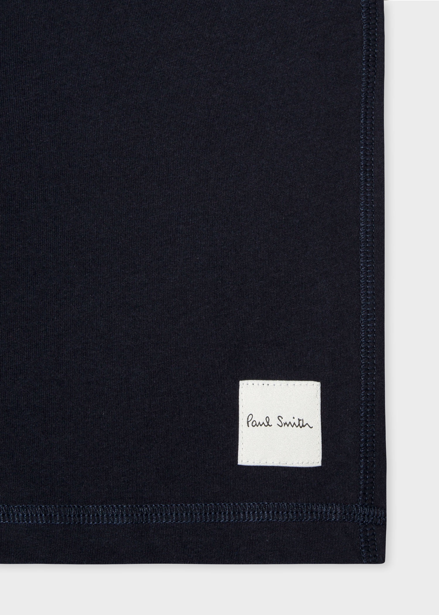 Navy Jersey Cotton Lounge Shorts - 3