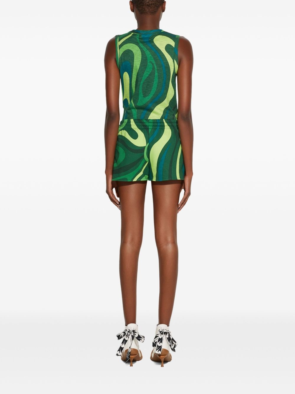 Marmo-print shorts - 3