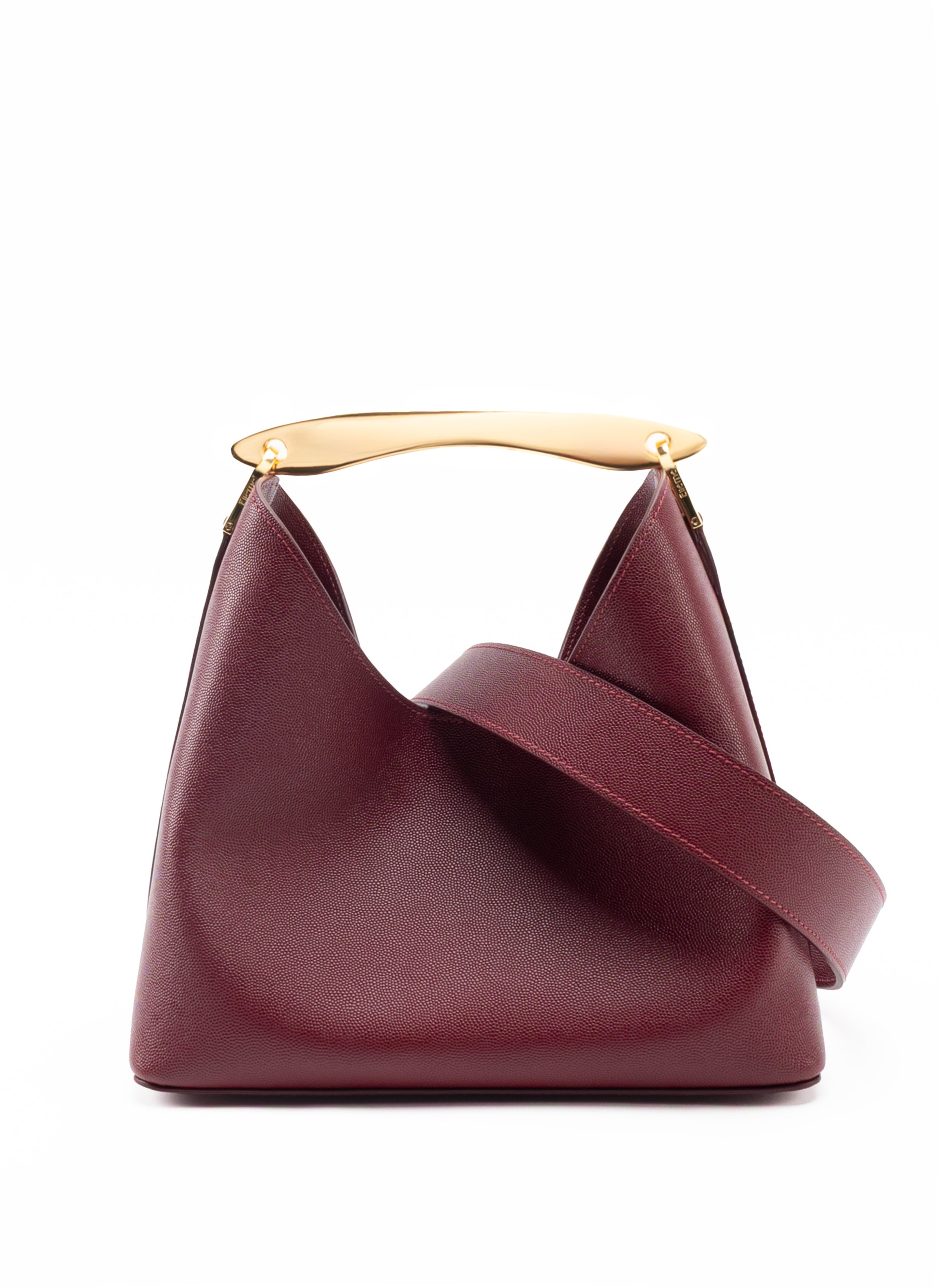 Boomerang Caviar Leather Burgundy - 4