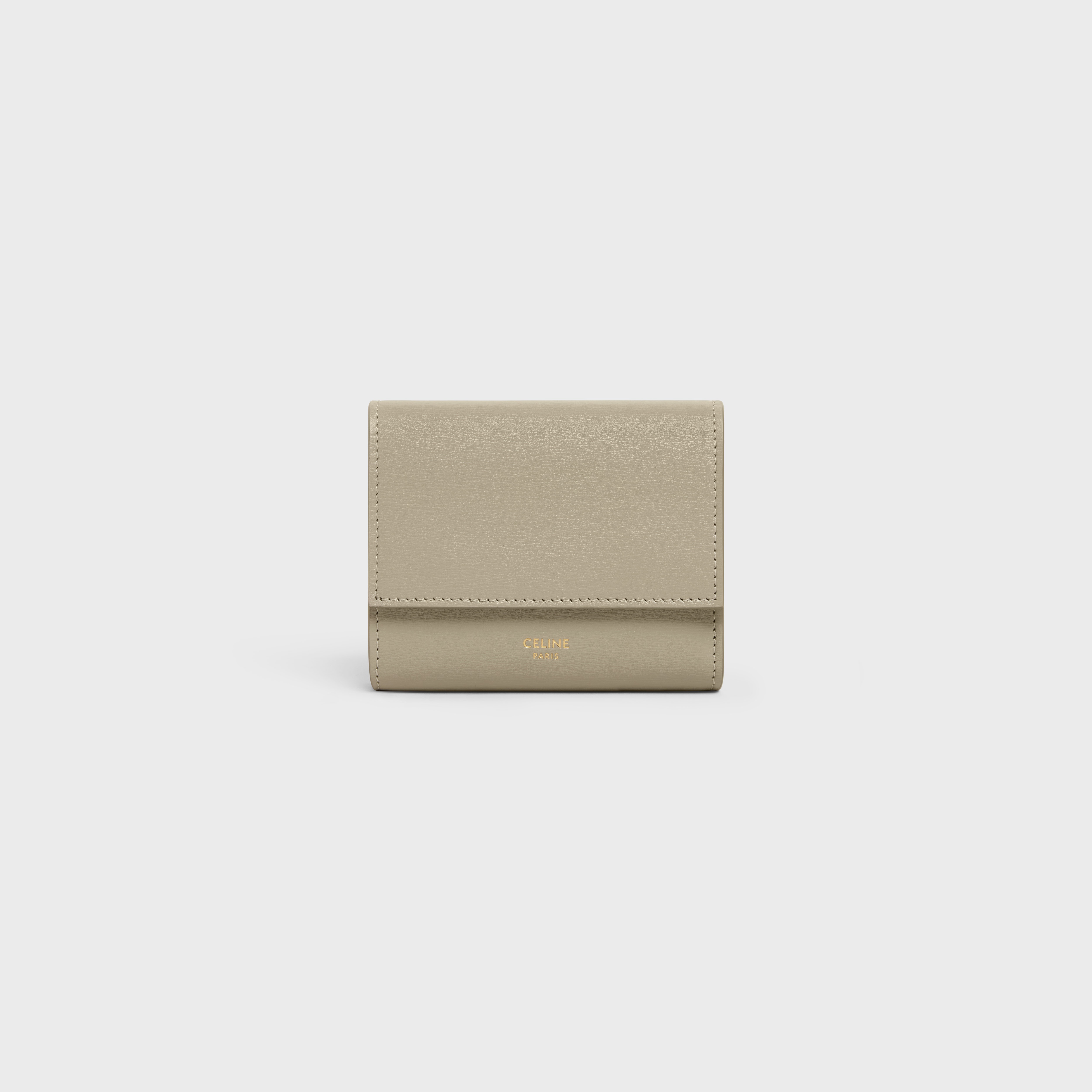 Small trifold wallet in Smooth Calfskin - 1