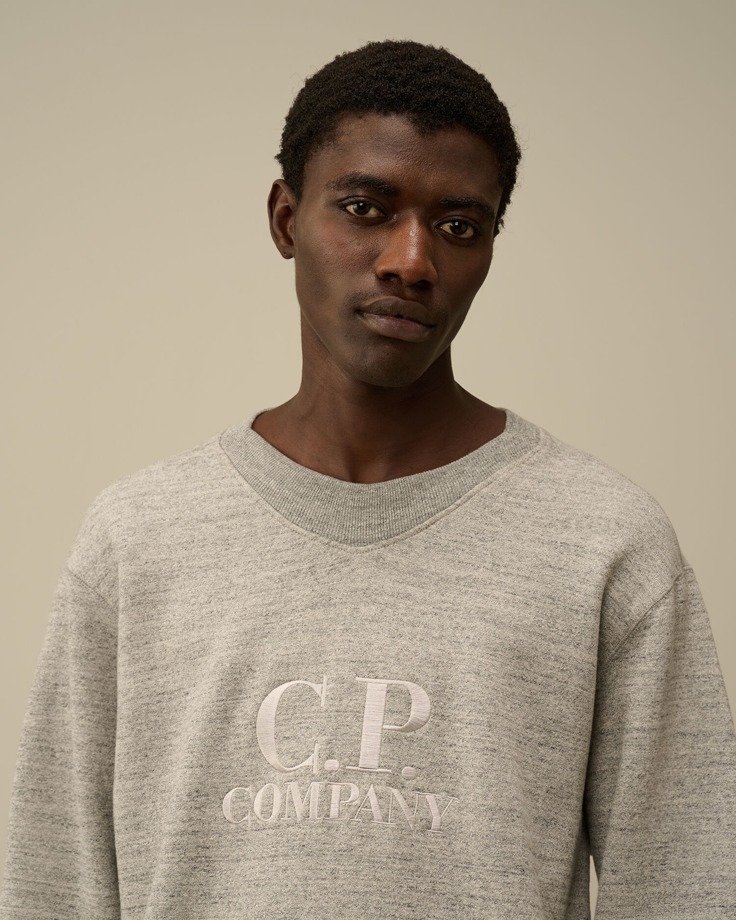 Japanese Mélange Fleece Logo Crewneck Sweatshirt - 4