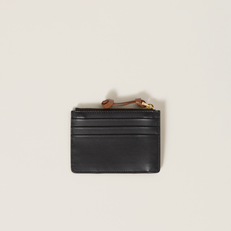 Miu Miu Leather card holder outlook