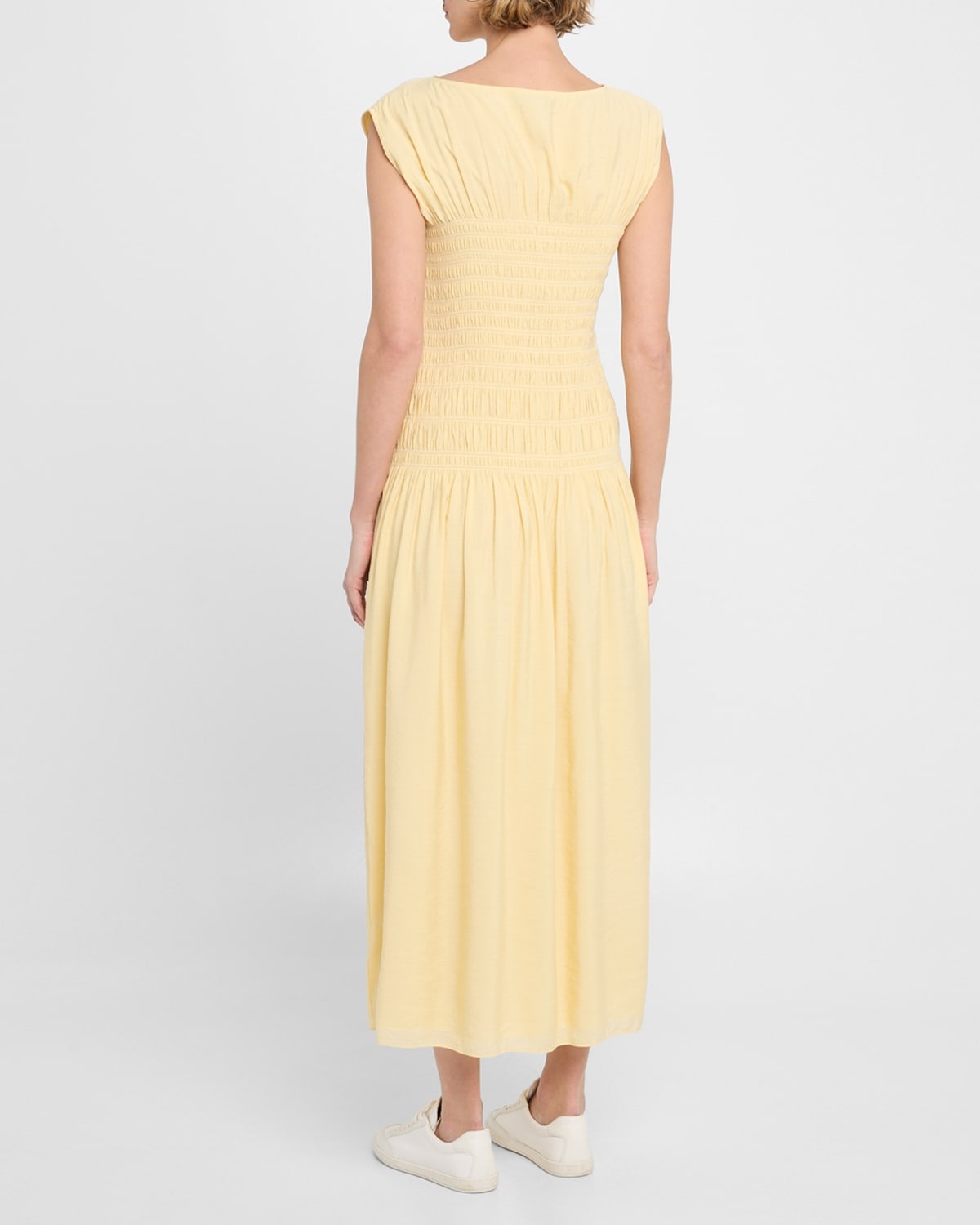 Skye Smocked Drop-Waist Dress - 3