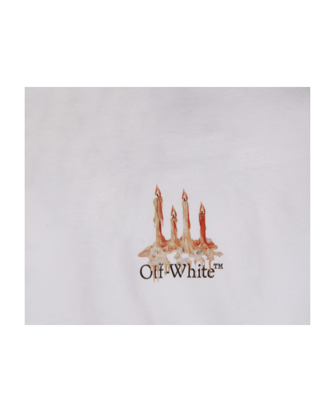 White Cotton T-shirt - 3