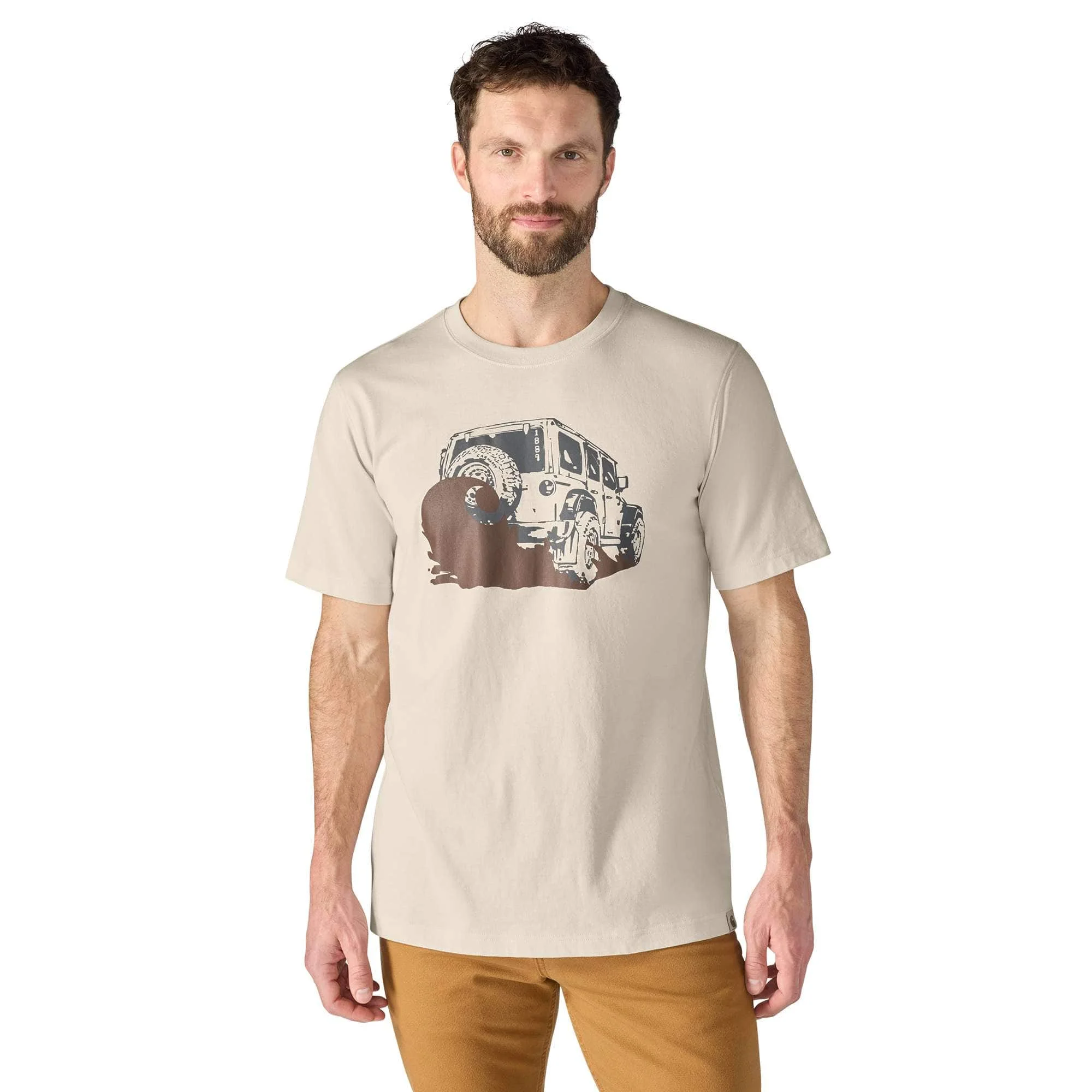 Irvine Relaxed Mud T-Shirt - 1