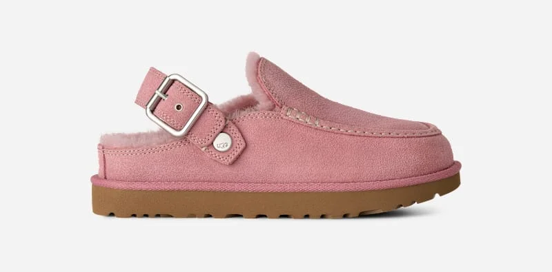 ® Women's Goldenstar Evelina Clog Sheepskin Shoes in Dusty Orchid - 1