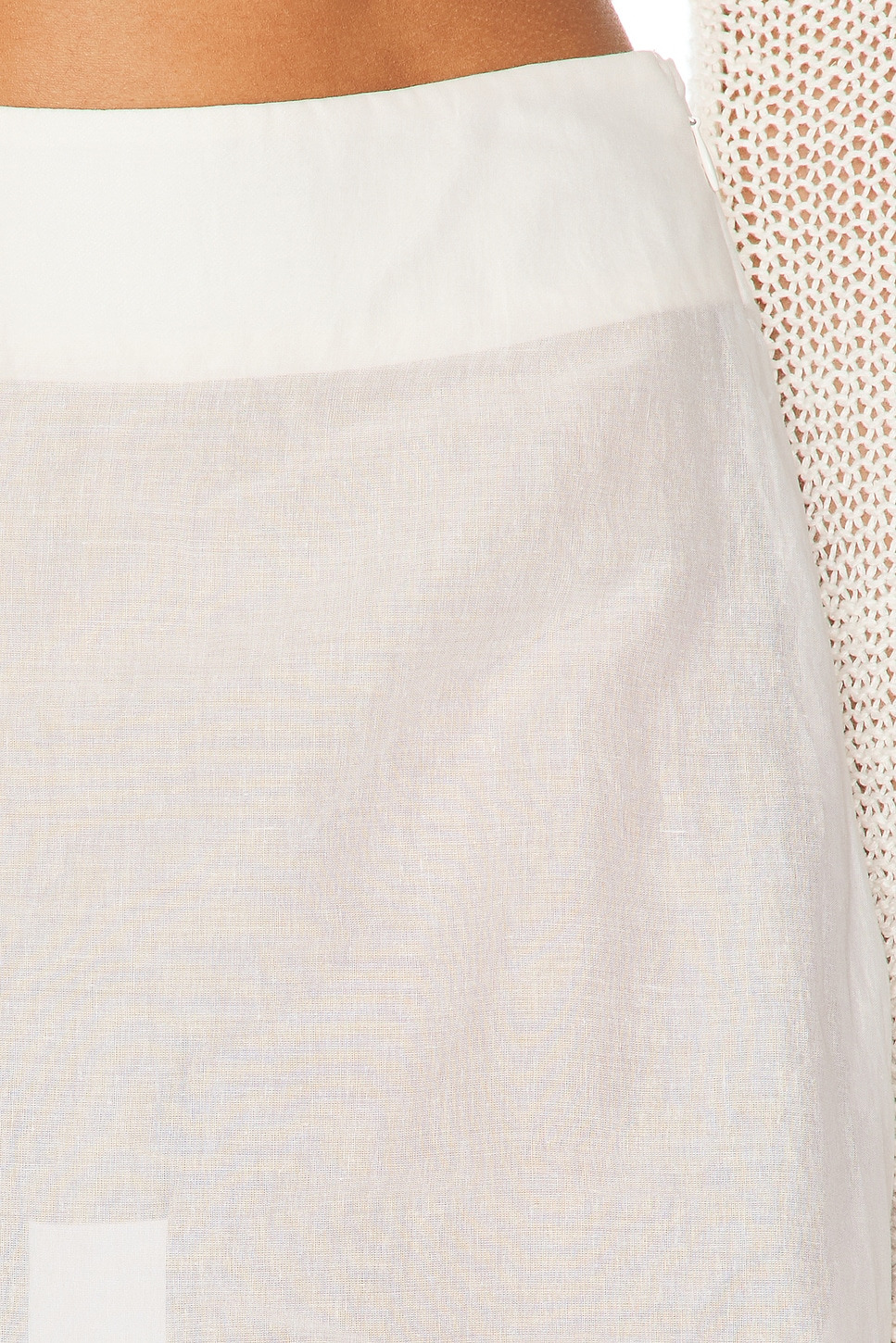 Embroidered Organza Skirt - 6