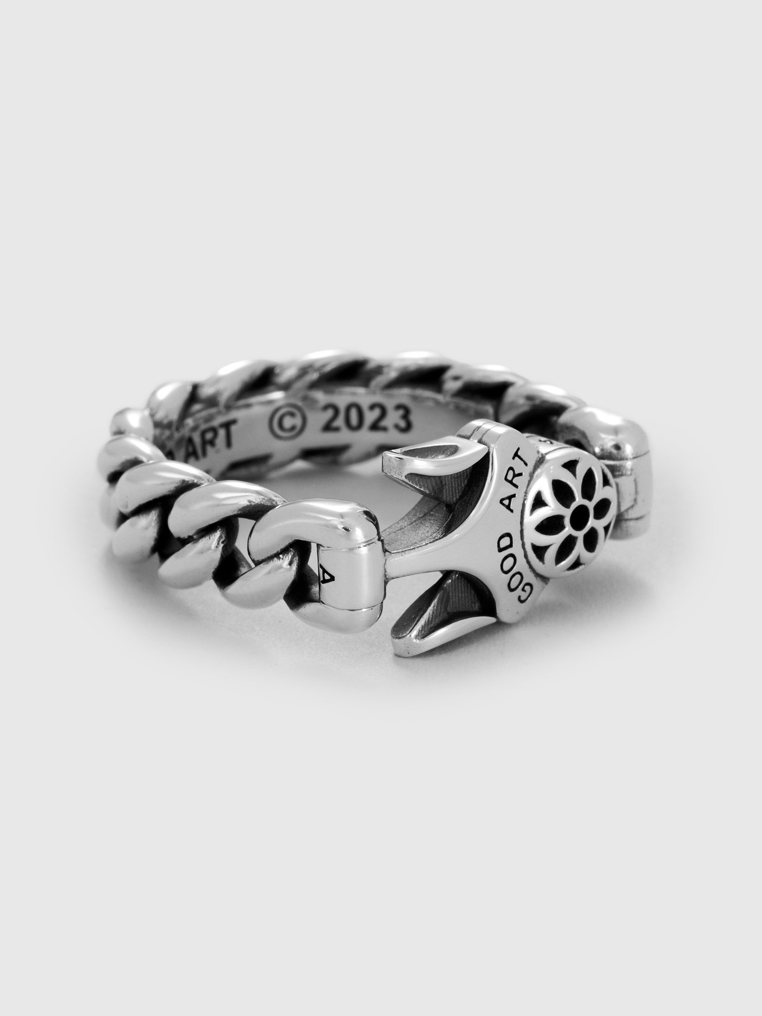 Model 10 Ring A in Sterling Sliver - 3