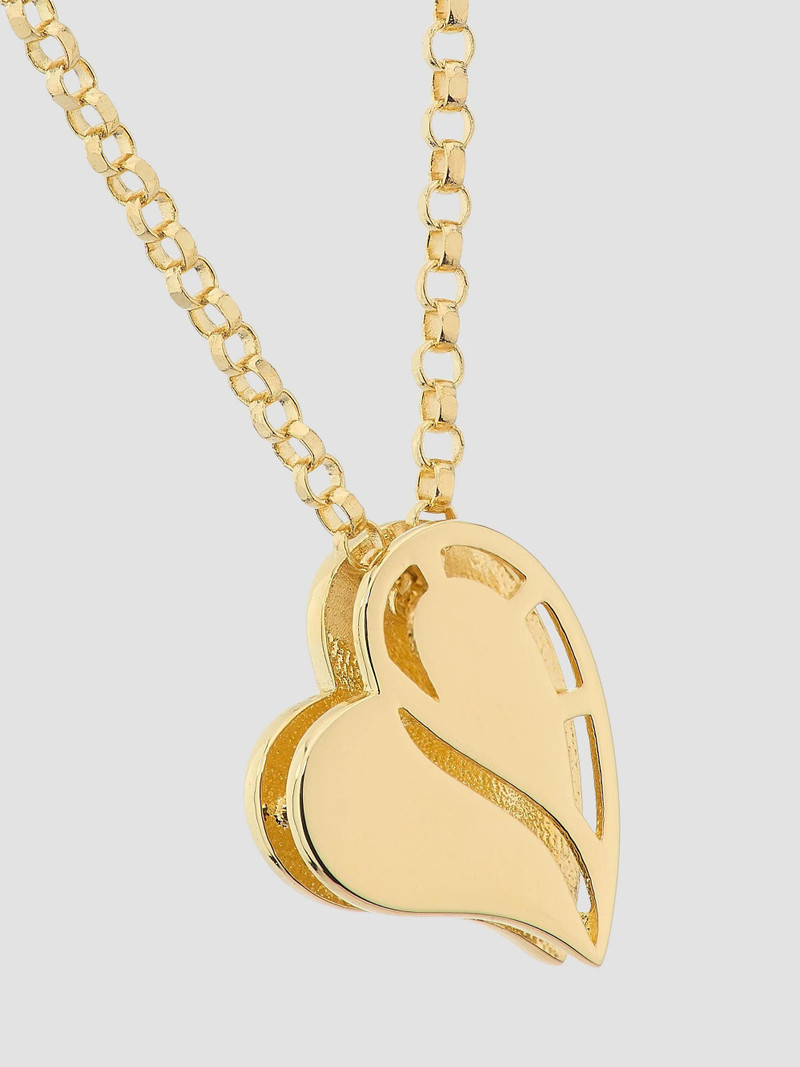 Women's Amorino 18K Yellow Gold & 0.03 TCW Diamond Heart Pendant Necklace - Purple 5
