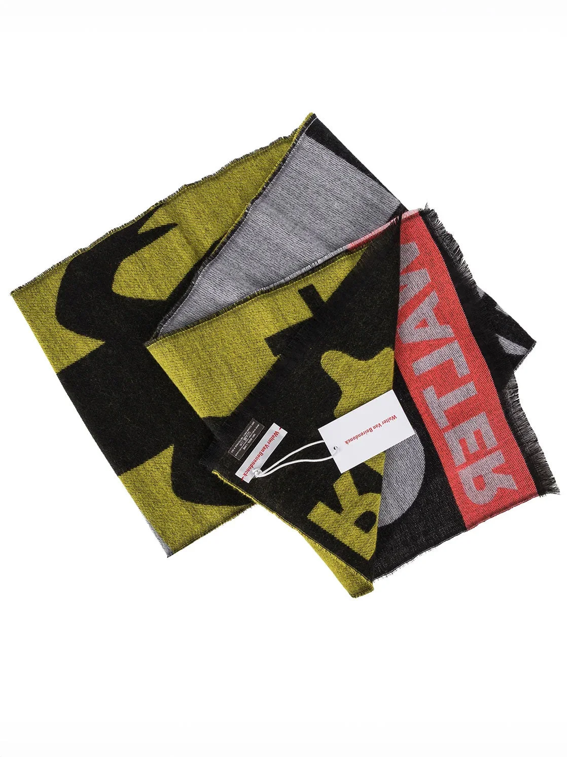 SCARECROW SCARF SINGLE - BLACK - 1
