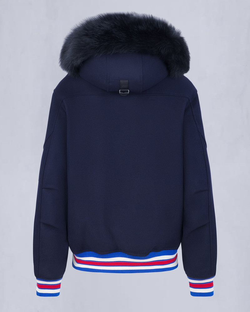 NHL X MOOSE KNUCKLES RANGERS BOMBER JACKET 5