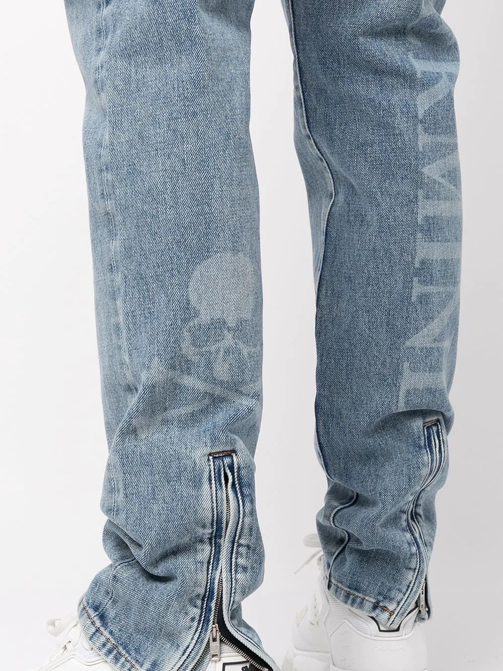 mid-rise slim fit jeans - 5