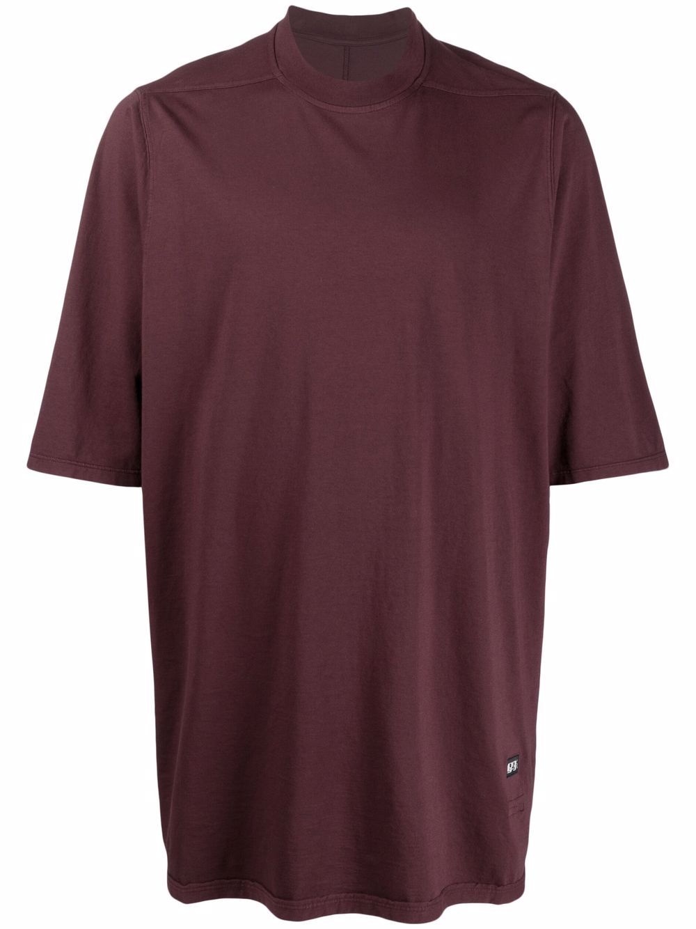 longline cotton T-shirt - 1