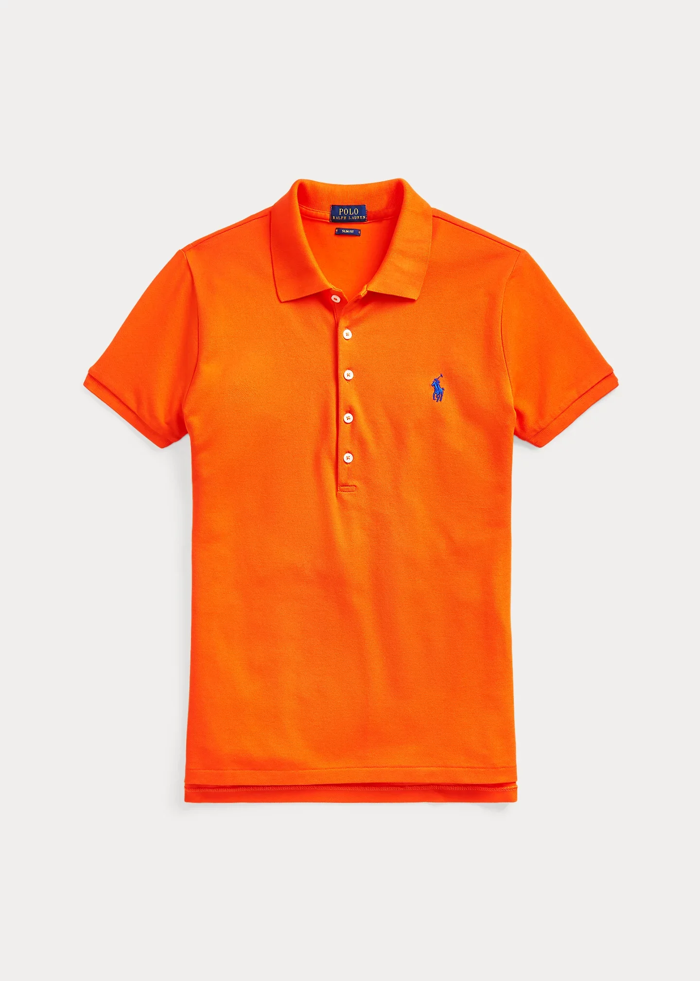Slim Fit Stretch Polo Shirt - 1