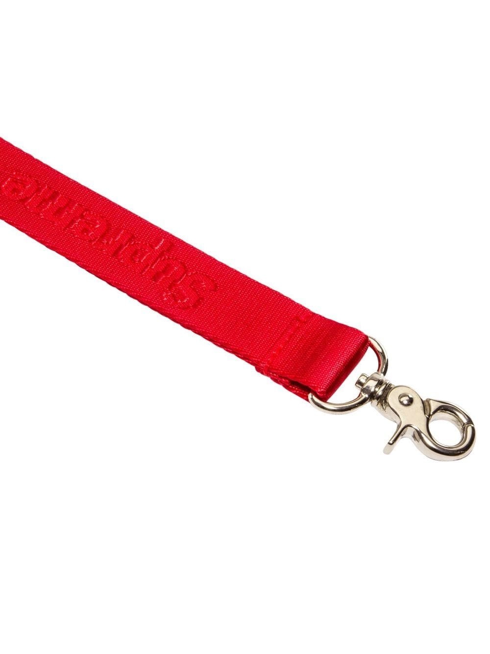 logo strap key chain - 2