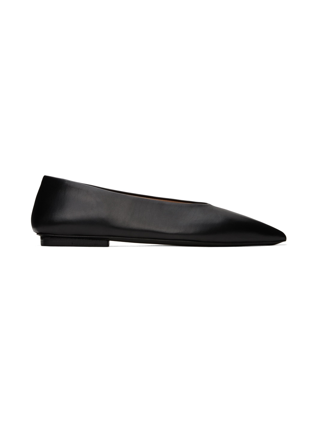 Black Ago Ballerina Flats